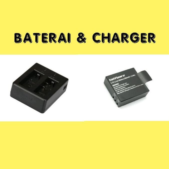 Baterai & Charger Kamera Brica Bcare X1 X2 X3 - casan batre battery carger