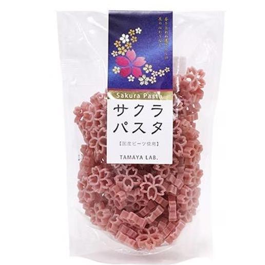 Best Seller Tamaya Lab Pink Sakura Shape Flower Pasta Mie Kering Bentuk Bunga Sakura Jepang Berkuali