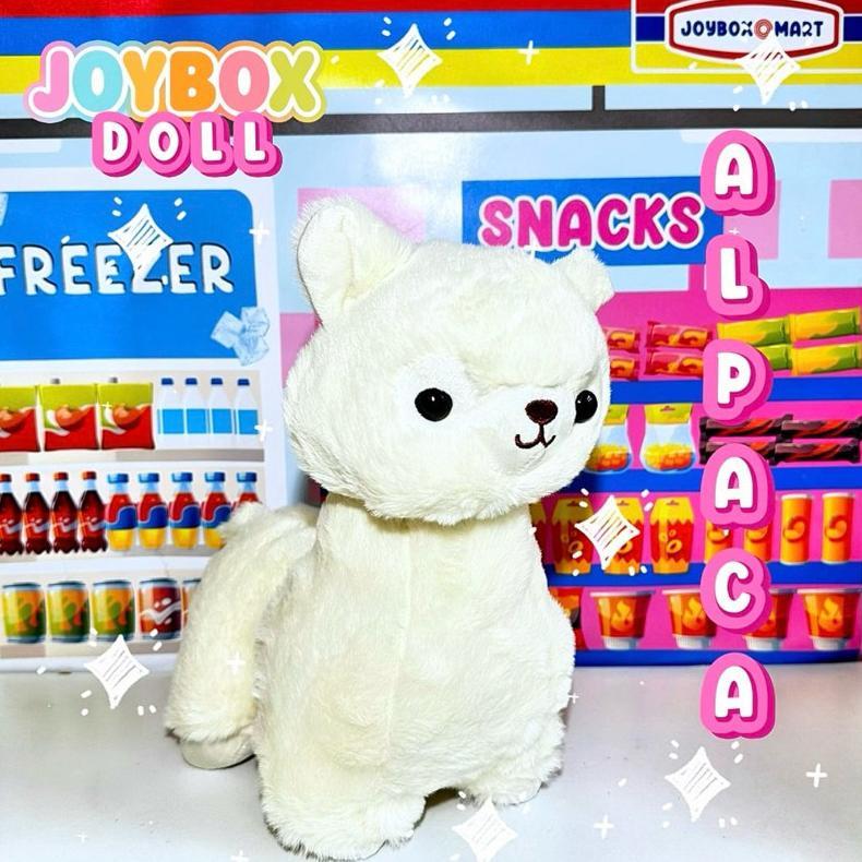 [VY] JOYBOX DOLL Boneka Alpaca Plush Toy Mainan Alpaca Mewah Yang Lucu Hadiah Ulang Tahun 30 cm