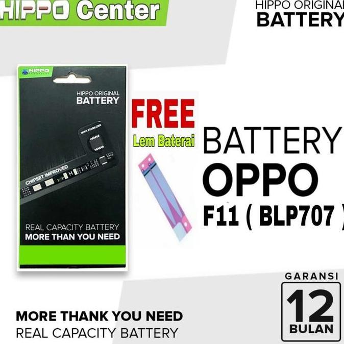 BATERAI HIPPO Compatible Oppo F11 Battery BLP707 / BLP-707 / BLP 707