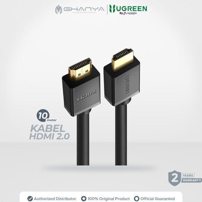 UGREEN Kabel HDMI To HDMI 4K Ultra HD 10 Meter 10110 HDMI Cable