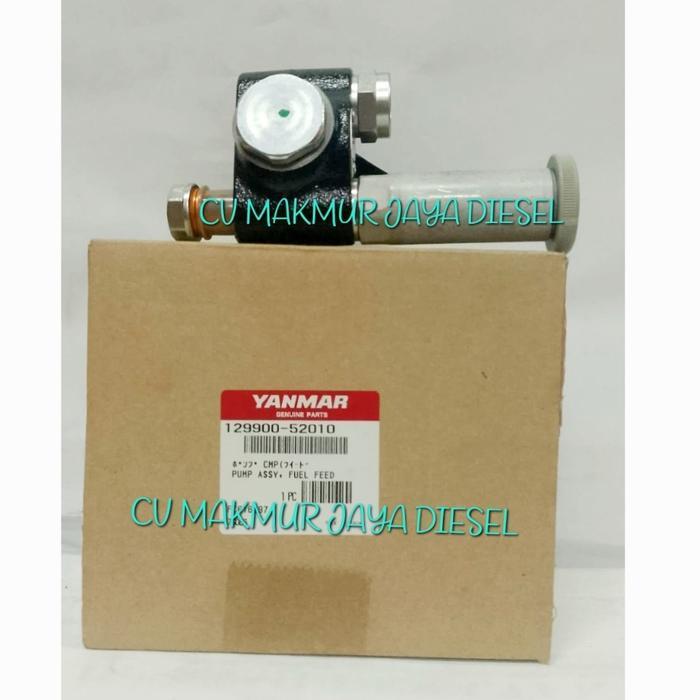 FUEL FEED PUMP 4TNE106 129900-52010 YANMAR ORIGINAL DAN TERPERCAYA