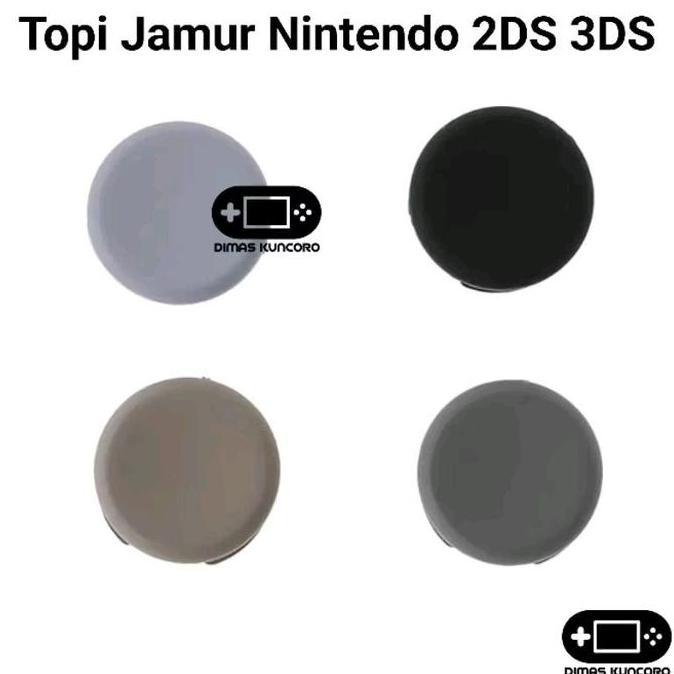 Topi Jamur Nintendo 2DS 3DS tombol analog nintendo new old 3ds 2ds xl ll