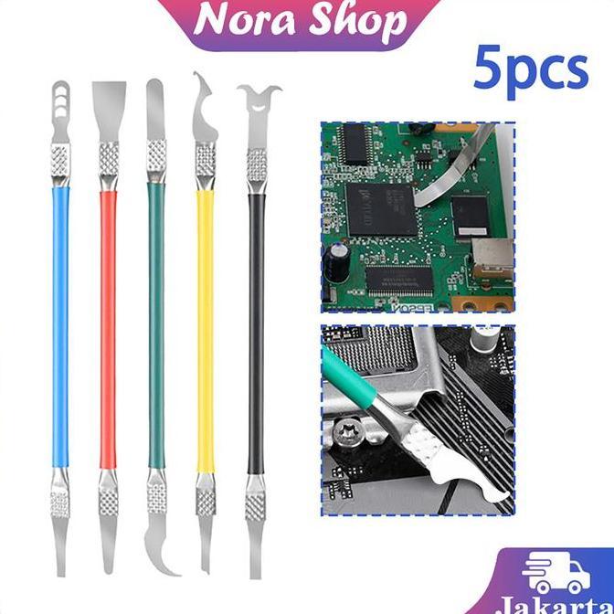 NAU Pisau Congkel Cpu Pisau Congkel Ic Cpu Mata Solder Pisau Kecil Mata Pisau Cpu Opening Tools Remo