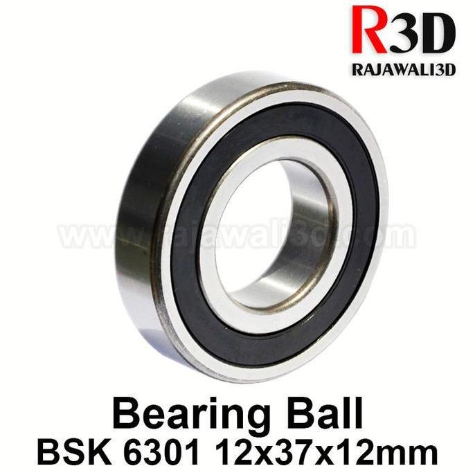 Ball Bearing Bsk 6301Rs 6301 Rs 12X37X12Mm Od 37Mm Id 12Mm