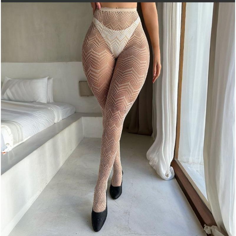 STOCKING CELANA JARING TRANSPARAN UNISEX PRIA WANITA FISHNET PANTYHOSE JALA TRANSPARAN EKSLUSIF
