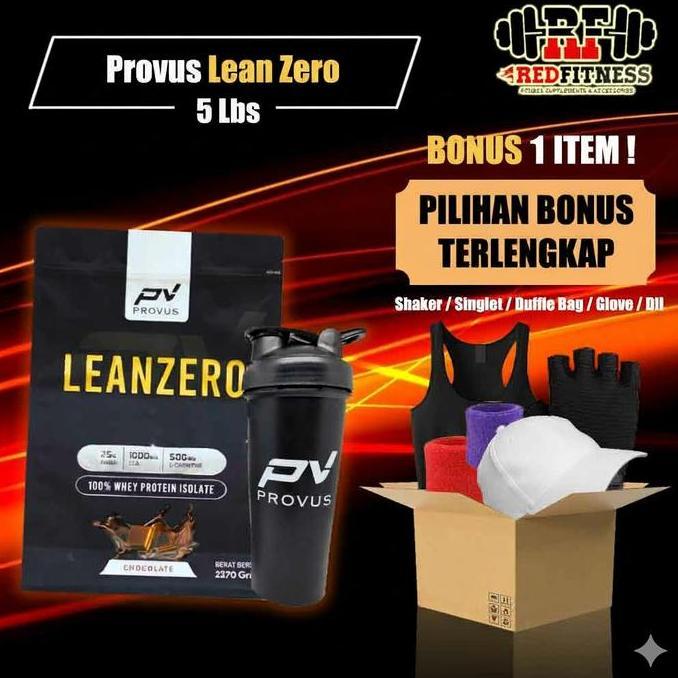 Provus LEAN ZERO 5 Lbs  / PV LeanZero 5 lb Whey Protein Isolate BPOM