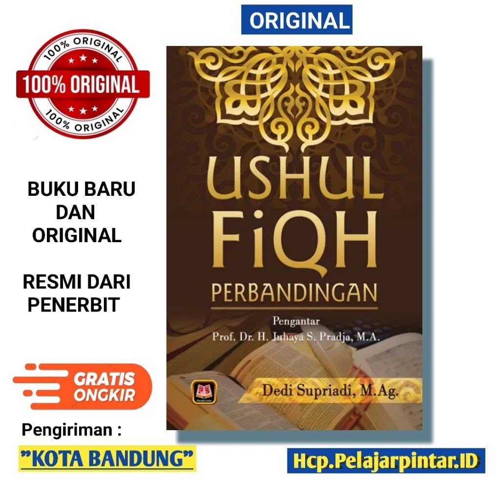 Buku Ushul Fiqh Perbandingan. Dedi Supriadi. ORIGINAL