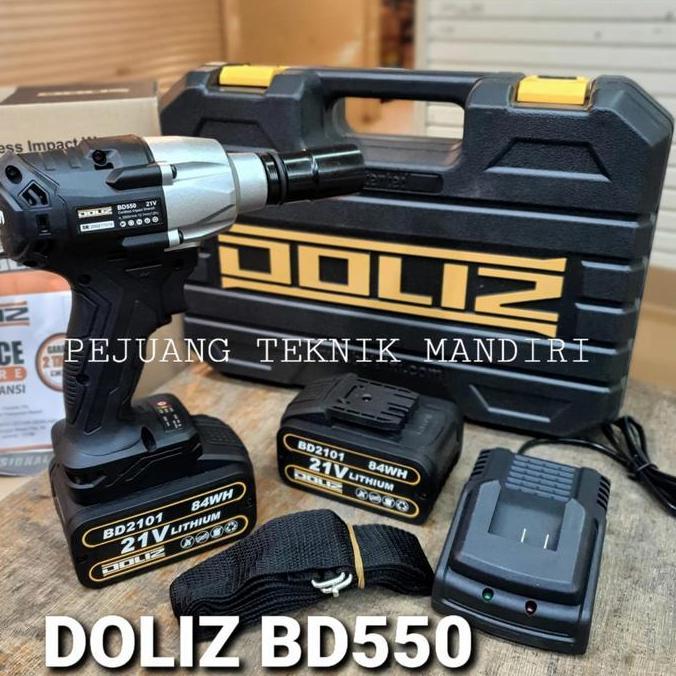 CORDLESS IMPACT WRENCH DOLIZ BD550 BRUSHLESS / DOLIZ BD 550 21V