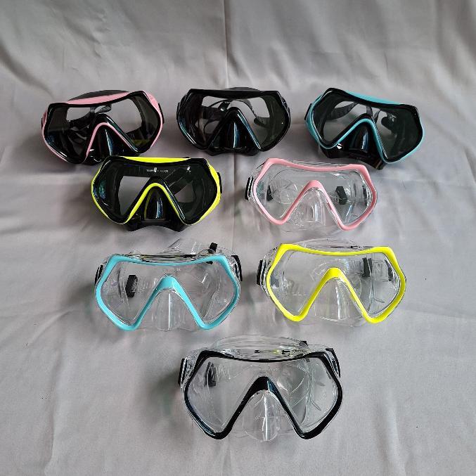 COWFISH kacamata selam mask diving kacamata snorkling tempered glass P1014