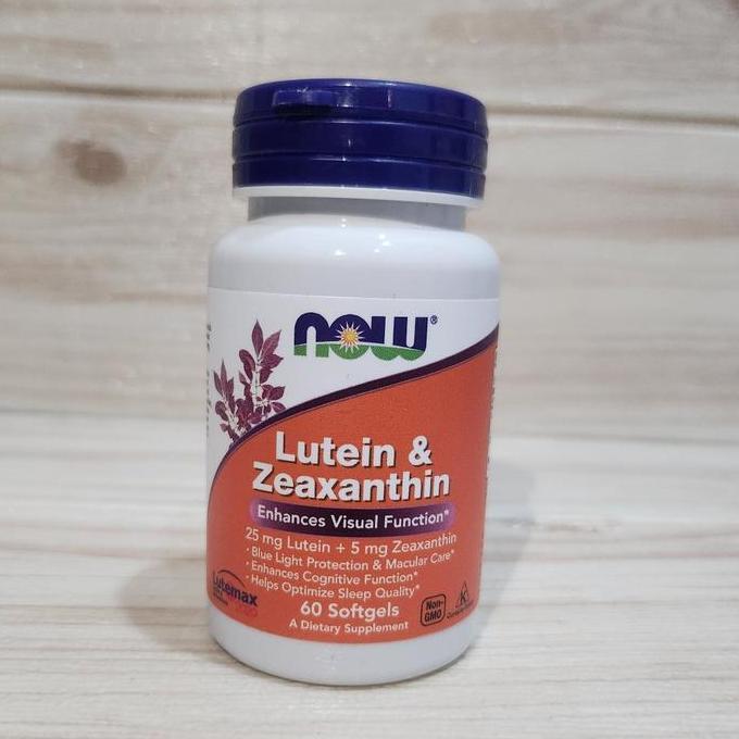 Now Foods Lutein & Zeaxanthin 60 Softgels
