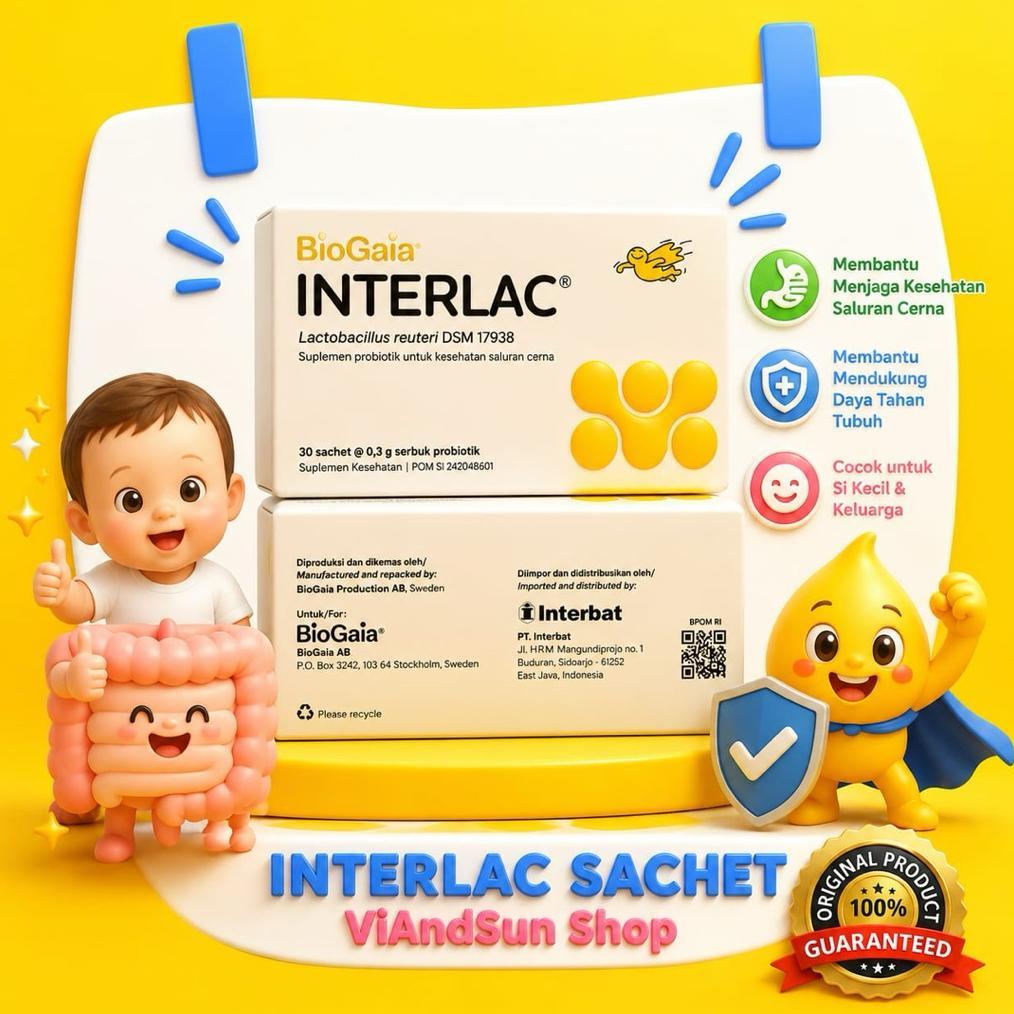 Interlac Powder Serbuk Sachet - Eceran - Interlac SACHET
