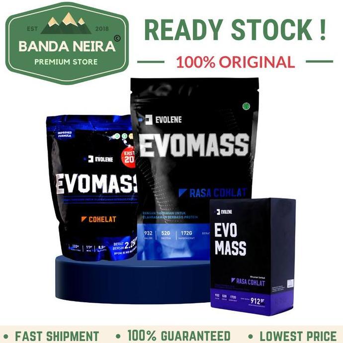 Evolene EvoMass Evo Mass Gainer Bulking Protein