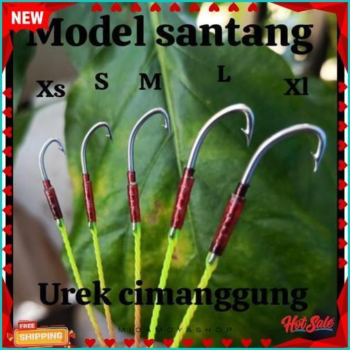 Sale Pancing Belut Baja Model Santang Terbaik | Kail Belut Baja Anti Lepas