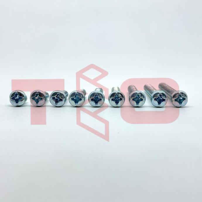 Murad- Baut Jp M6X35 - Baut Jp 6X35 - Baut M6 - Baut Obeng Plus 6Mm Baut Plus