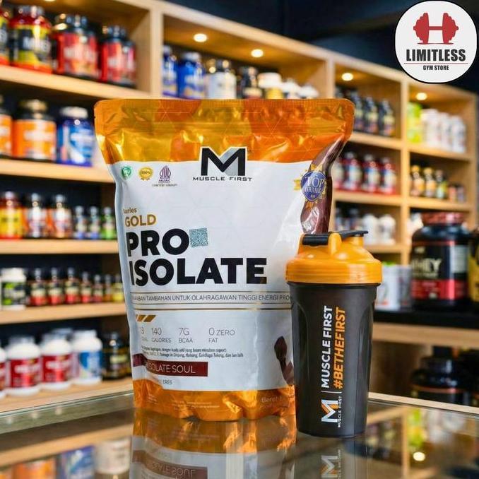 Muscle First PRO ISOLATE 5 lbs Whey Protein Isolate BPOM HALAL
