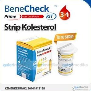 Benecheck Prime Strip Cholesterol / Benecheck Prime Strip Kolesterol / Benecheck Cholesterol Strips