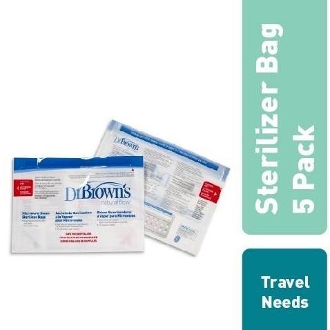 Dr Brown Microwave Sterilizer Bags - Kantong Steril Perlengkapan Bayi
