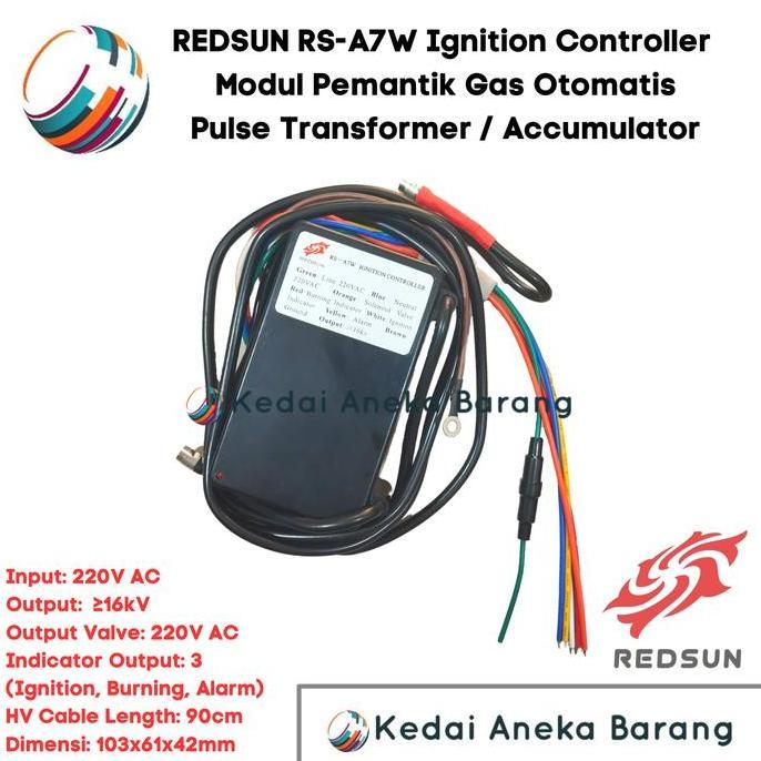 Pemantik Gas Ignition Igniter Controller Kompor Infrared Burner
