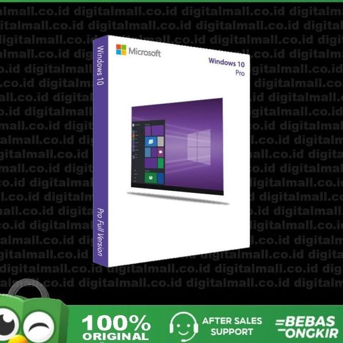 WINDOWS 10 PRO LISENSI KEY ORIGINAL + DVD