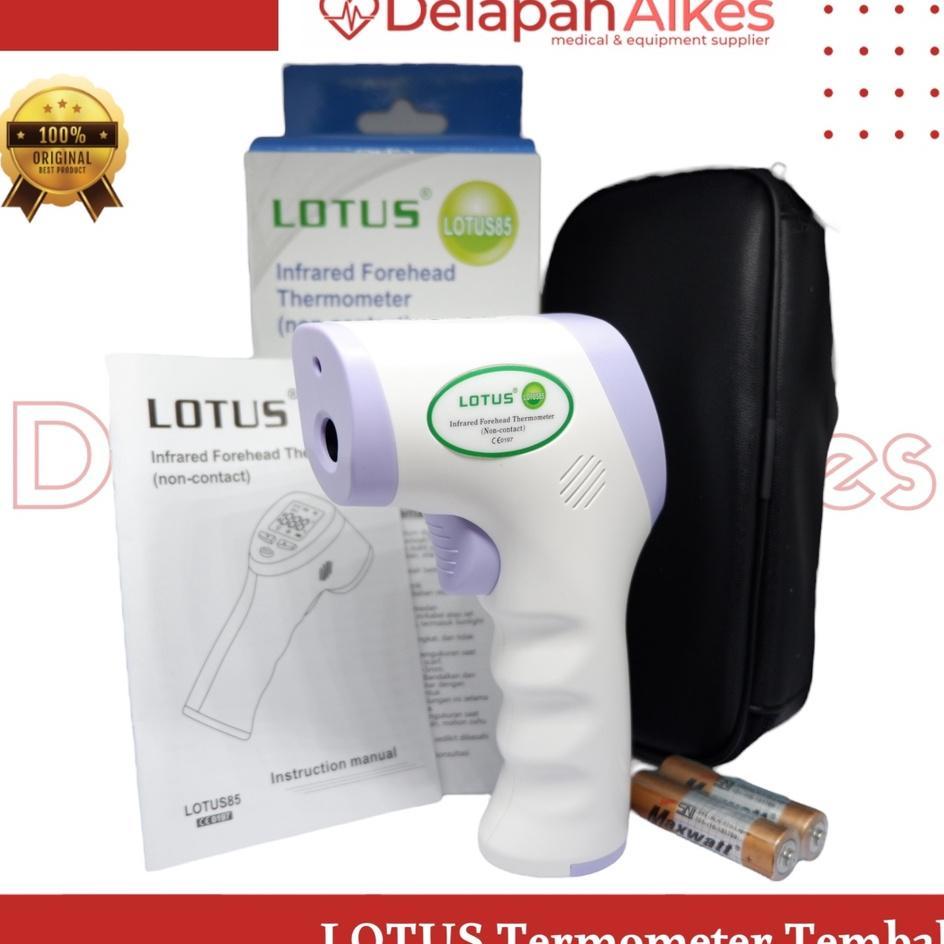 Lotus Termometer Tembak Infrared Alat Ukur Suhu Badan Digital Sella Lotus Thermometer Thermogun