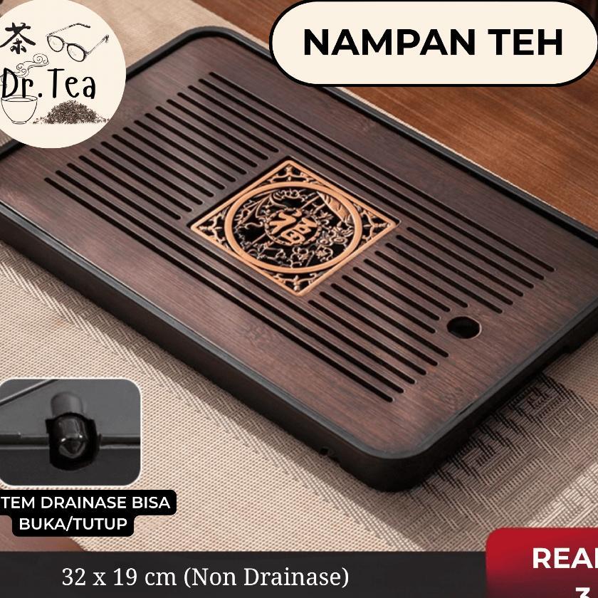 Dr.Tea - Nampan Teh / Alas Chinese Tea / Tea Tray