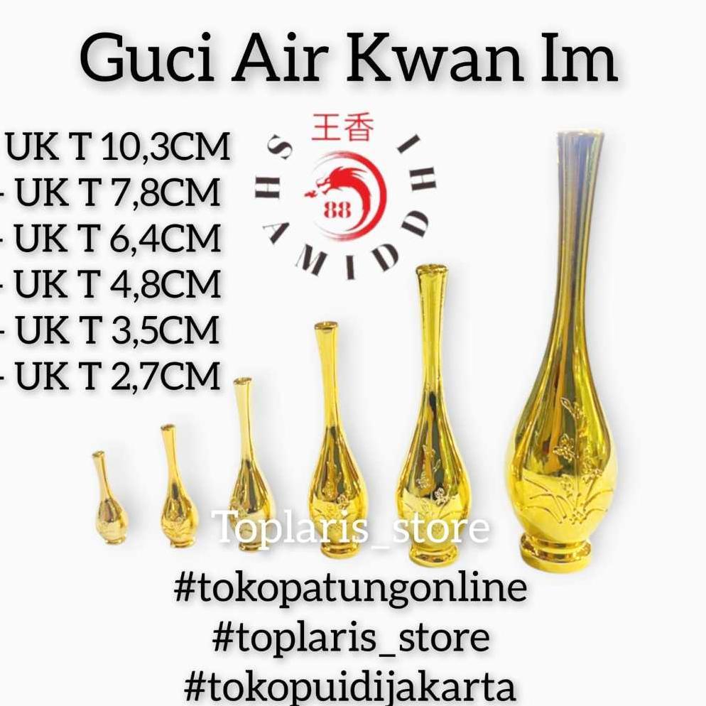 Guci Pot Kuningan Kwan Im