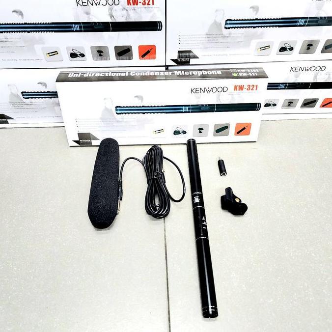 microphone condesor shotgun Kenwood kw-320