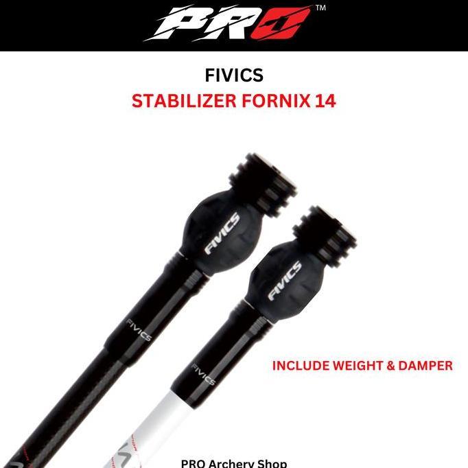 FIVICS STABILIZER FORNIX 14 | STABILIZER PANAHAN BUSUR STANDAR BOW / RECURVE | STABILISER PANAHAN / 