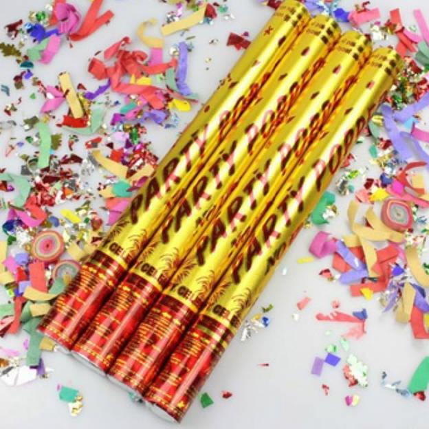 Popper party 30cm, 40 cm / confetti / confetty / party popper