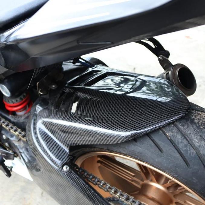 Promo KABON KAWASAKI ZX6R CARBON HUGGER MODEL HOTBODIES Diskon