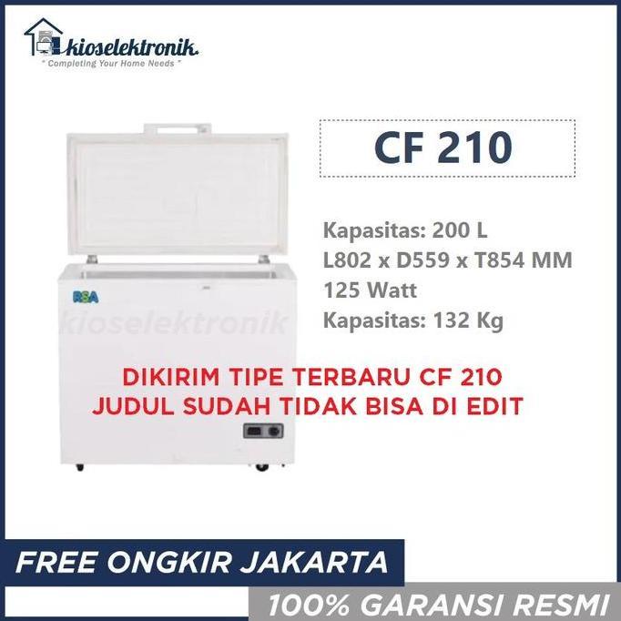 Allthebest- RSA CF220 Chest Freezer 220 Liter - CF 220 - Freezer Daging