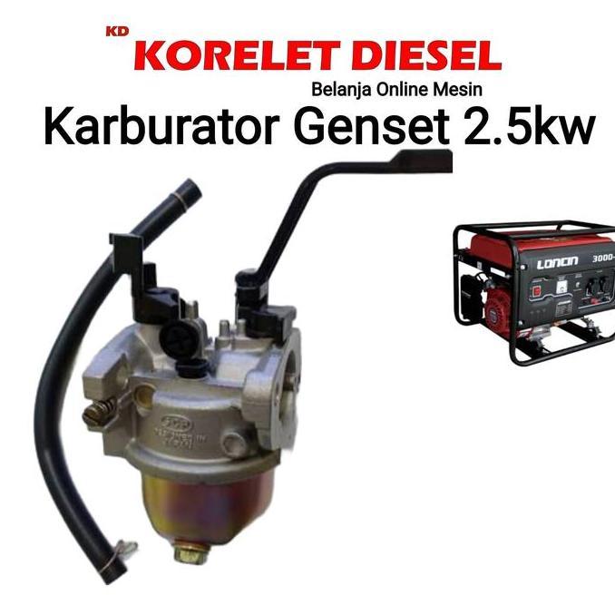 Karburator Genset 2500watt Mesin Gx200 Model Cuk Manual
