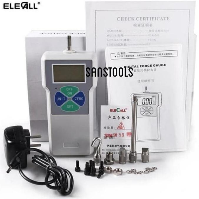 Promo Digital force gauge SF-50 5kg dynamometer pull push tester meter SF-50 Diskon