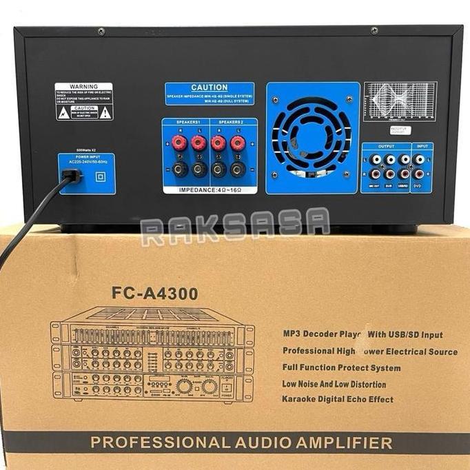 Amplifier Audio Firstclass FC A4300 / FCA 4300 / FCA4300 First Class (BISA COD)