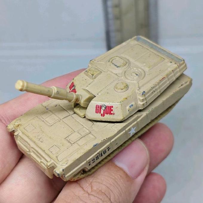 CAR DIECAST M1 ABRAMS BATTLE TANK G.I.JOE ORIGINAL MAISTO PS99
