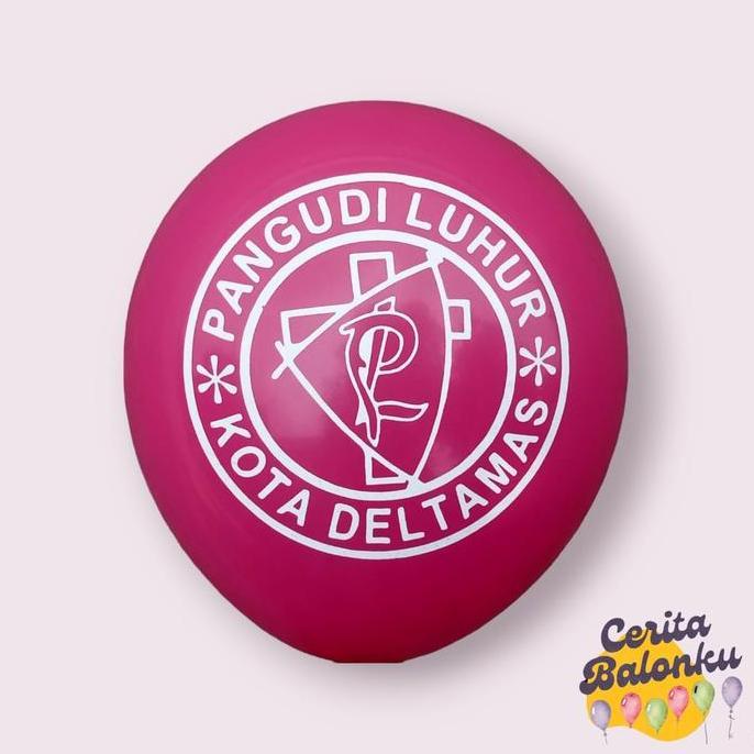 PREMIUM / Cerita Balonku Balon Sablon Custom Logo Star Pangudi Luhur Kota Deltamas untuk Event dan P