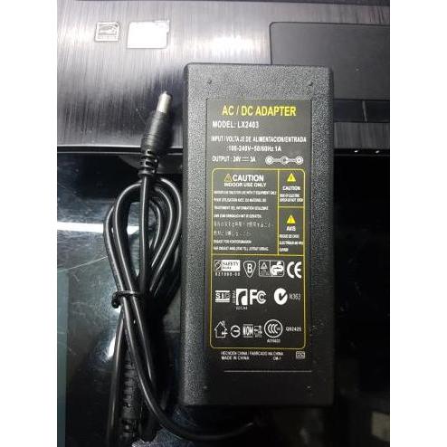 ADAPTOR 24Volt 3A