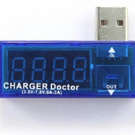 USB DOCTOR VOLTMETER AMPERE METER DIGITA MULTIMETER MULTI TESTER