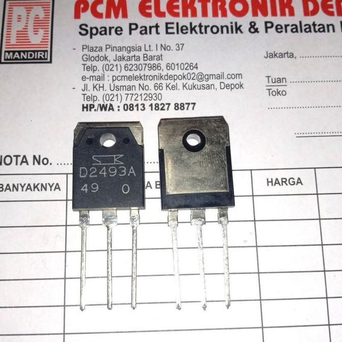 D2493 2SD2493 D 2493 2SD 2 SD2493 D2493A ORIGINAL TRANSISTOR TO247 PCMED