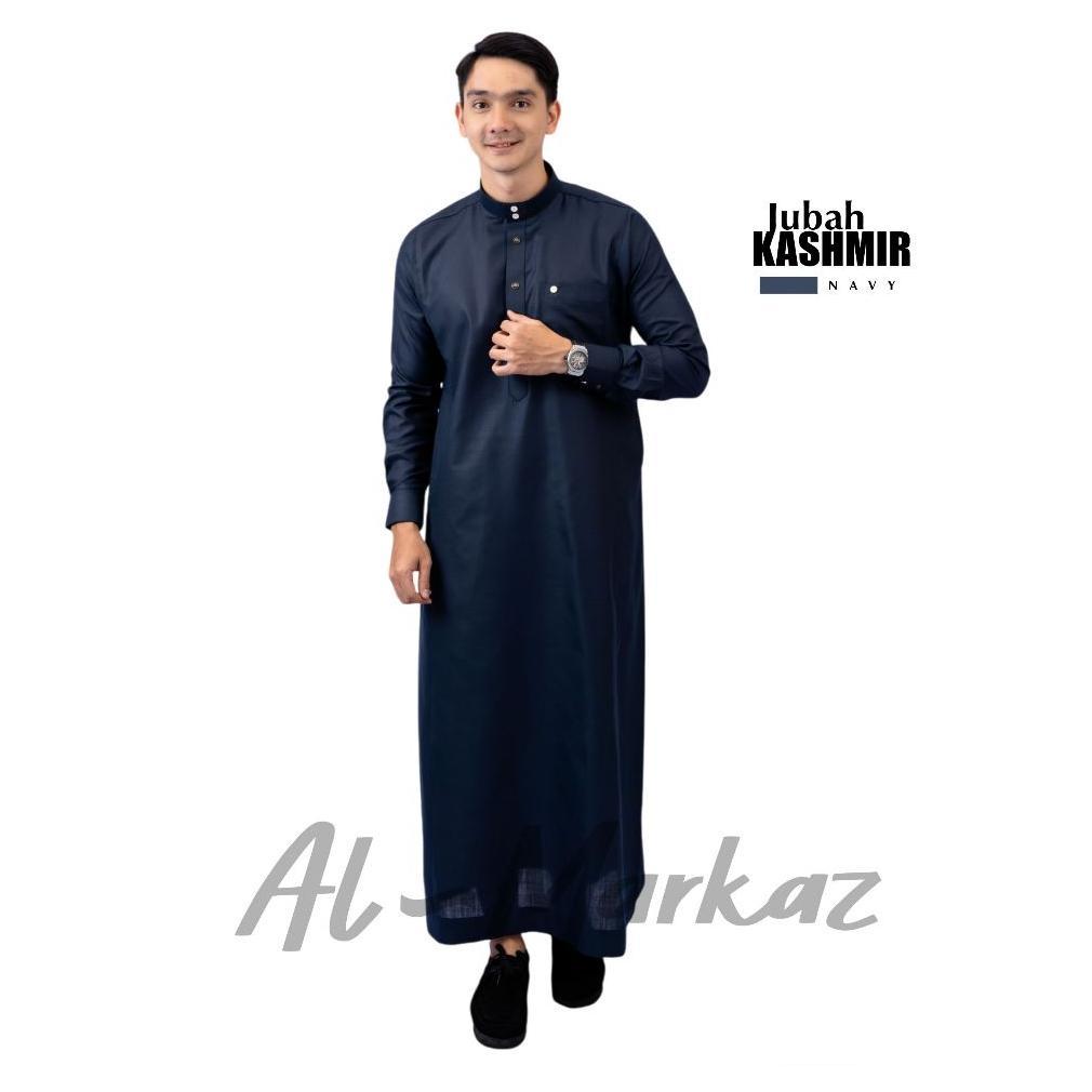 NEW PRODUCT AL MARKAZ  - Jubah Pria Muslim Slimfit Kashmir