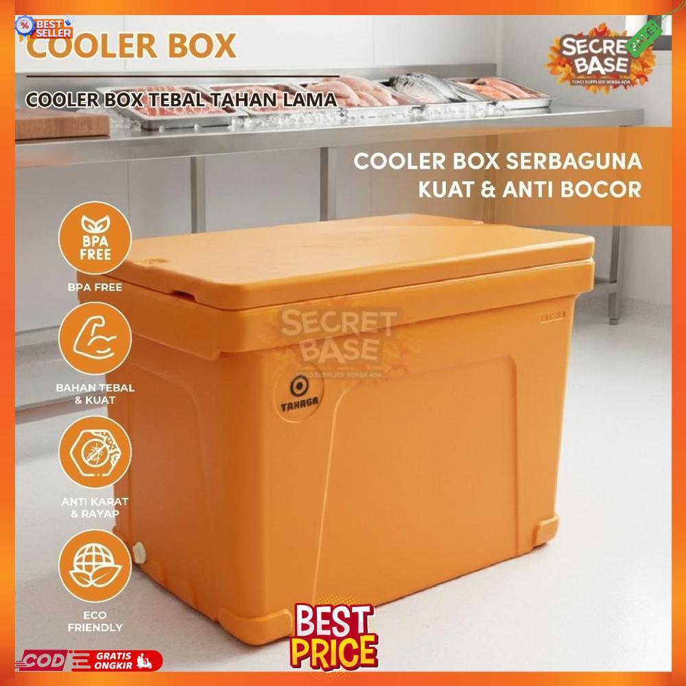 COOLER BOX 220L - Container Box / Termos Es Kotak / Ice Box / Tempat Es Batu / Daging / Ikan