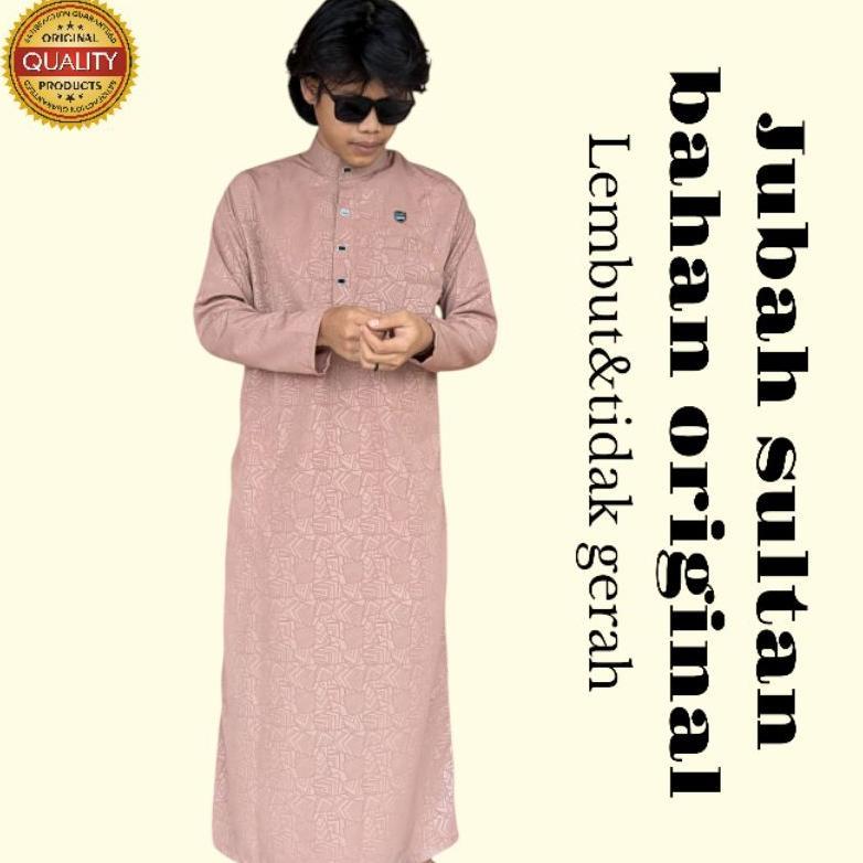 TERBARU JUBAH GAMIS PRIA SULTAN BAHAN ORIGINAL
