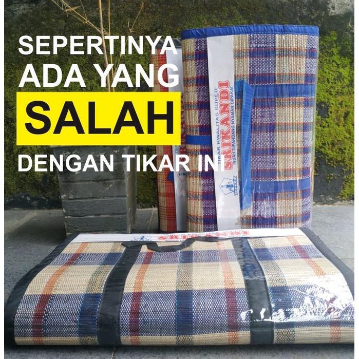 Tikar Lipat Mendong Jumbo Srikandi/ Tikar  Piknik Jumbo 200 X 300