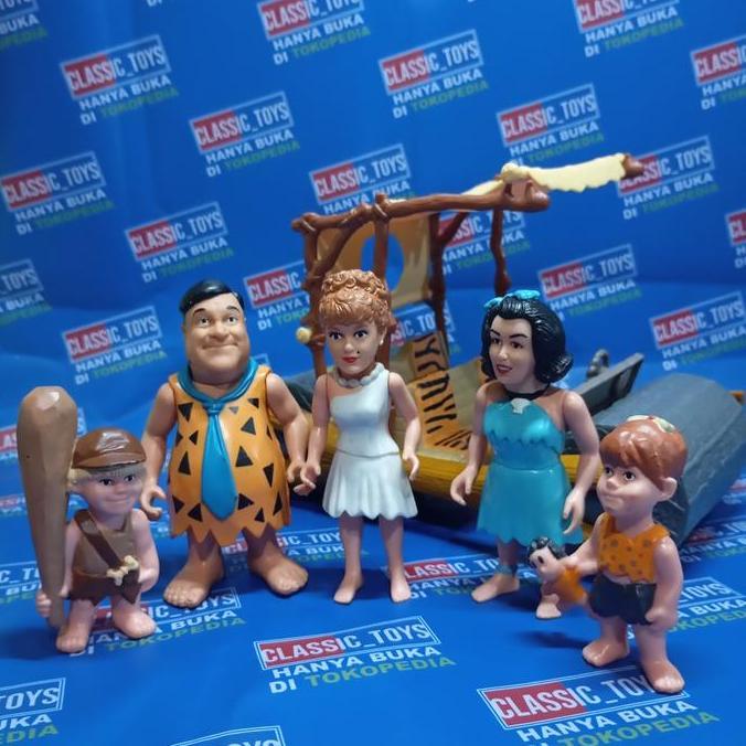 ACTION FIGURE FLINSTONE SET AMBLIN MIXX27