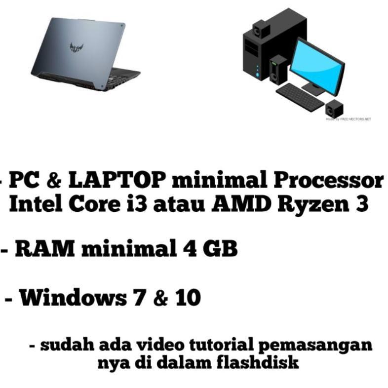 Flashdisk Isi Game PS2 Untuk PC atau Laptop