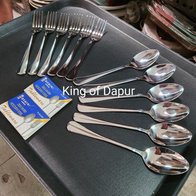 Sendok Makan Garpu Makan GEMINI Dinner Spoon Dinner Fork