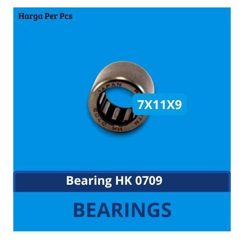 BEARING BAMBU HK 0709 N*N LAHER HK0709 N*N NEEDLE BEARING KHUSUS
