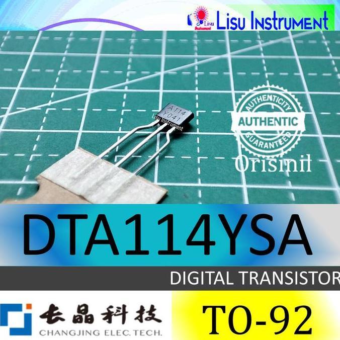 MOTRONICS DTA114YSA A114  DIGITAL TRANSISTOR TO-92S-3 ORIGINAL CHANGJIANG