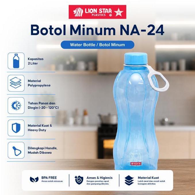 Ggwp- Lion Star Hydro Bottle L Botol Minum Liter Na-4